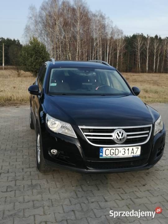 Czarny Używany 2010 VW Tiguan SUV | 36 000 zł (Uczciwa cena) - Obraz 1/4