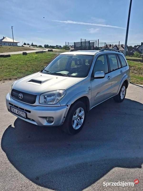 Srebrny Używany 2003 Toyota RAV4 SUV | 11 500 zł (Uczciwa cena) - Obraz 1/4