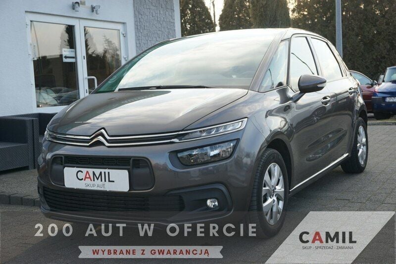 Szary Używany 2018 Citroën C4 SpaceTourer Minivan | 53 000 zł (Uczciwa cena) - Obraz 1/3