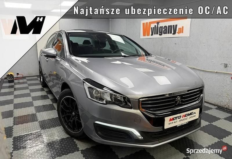 Srebrny Używany 2017 Peugeot 508 Sedan/Limuzyna | 29 999 zł (Super Cena) - Obraz 1/4