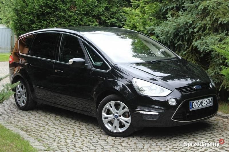 Czarny (metalik) Używany 2014 Ford S-MAX S Minivan | 36 900 zł (Dobra cena) - Obraz 1/4
