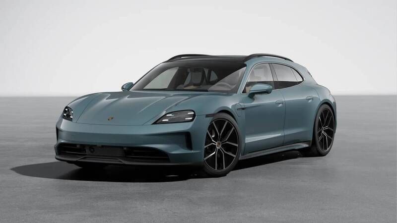 Pale blue metallic Nowe 2024 Porsche Taycan 4S Sport Turismo Sedan/Limuzyna | 763 230 zł (Drogi) - Obraz 1/4