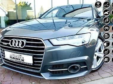 Szary Używany 2016 Audi A6 Kombi | 74 900 zł (Uczciwa cena) - Obraz 1/4
