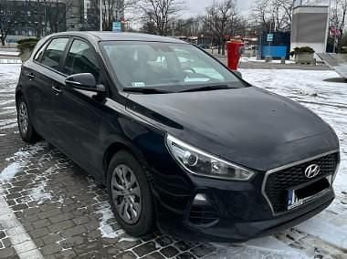 Używany Hyundai i30 100 KM (73 kW) 2017 Czarny Hatchback
