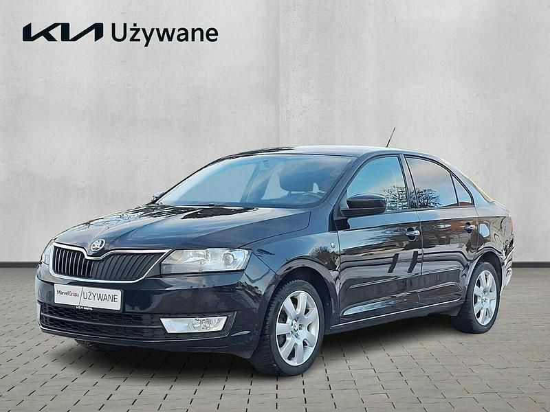Czarny Używany 2014 Skoda Rapid Elegance Hatchback | 21 900 zł (Uczciwa cena) - Obraz 1/4