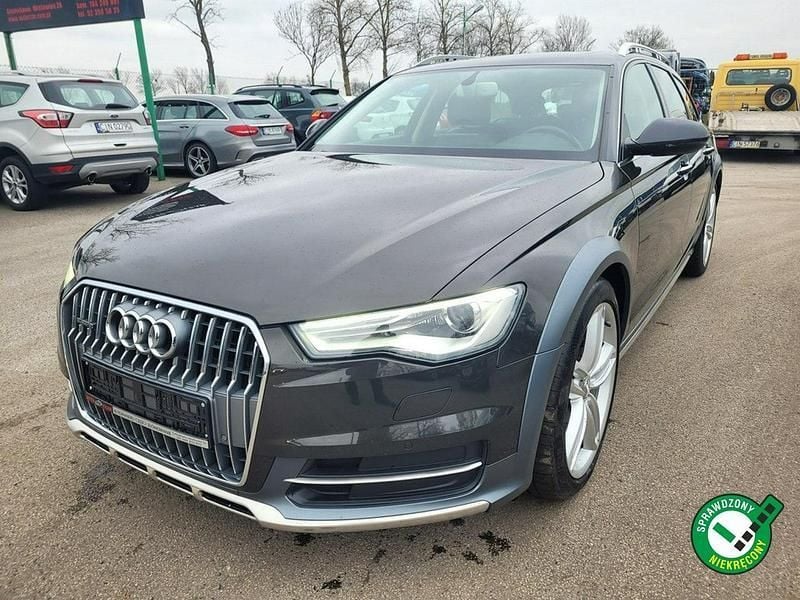 Brązowy (metalik, perła) Używany 2017 Audi A6 Allroad Kombi | 83 500 zł - Obraz 1/4