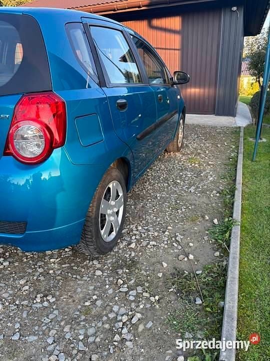 Niebieski Używany 2008 Chevrolet Aveo Hatchback | 9000 zł (Uczciwa cena) - Obraz 1/3