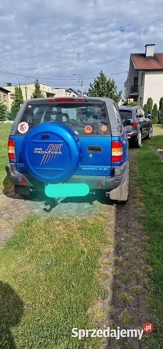 Niebieski Używany 1999 Opel Frontera SUV | 14 700 zł - Obraz 1/3