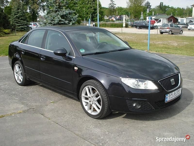 Używany Seat Exeo 143 KM (105 kW) 2009 Czarny Sedan/Limuzyna