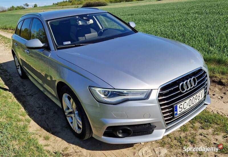 Srebrny Używany 2017 Audi A6 Kombi | 79 800 zł (Dobra cena) - Obraz 1/4