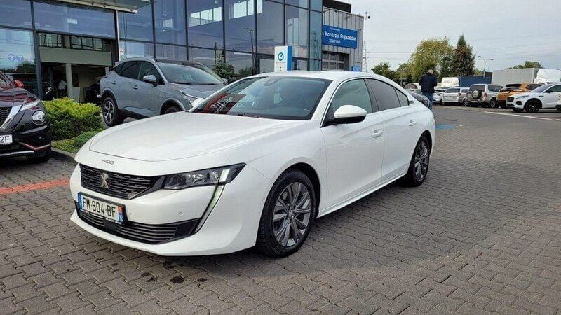 Biały (metalik) Używany 2019 Peugeot 508 Sedan/Limuzyna | 104 800 zł - Obraz 1/4