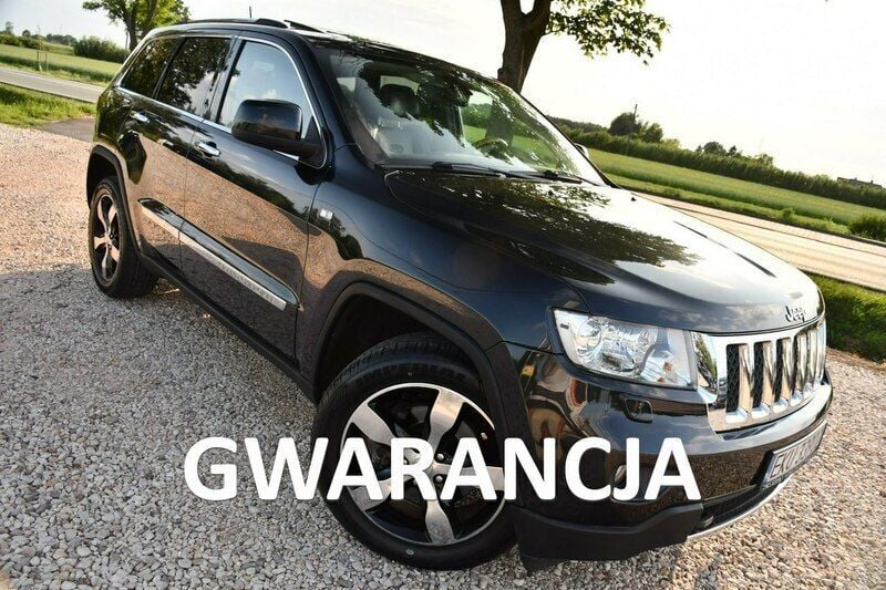 Czarny (metalik, perła) Używany 2011 Jeep Grand Cherokee SUV | 65 999 zł (Drogi) - Obraz 1/4