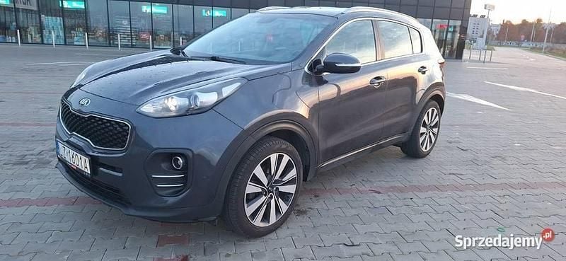 Szary Używany 2016 Kia Sportage SUV | 49 900 zł (Uczciwa cena) - Obraz 1/4
