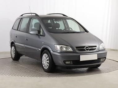 Szary Używany 2005 Opel Zafira Minivan | 6499 zł (Uczciwa cena) - Obraz 1/4