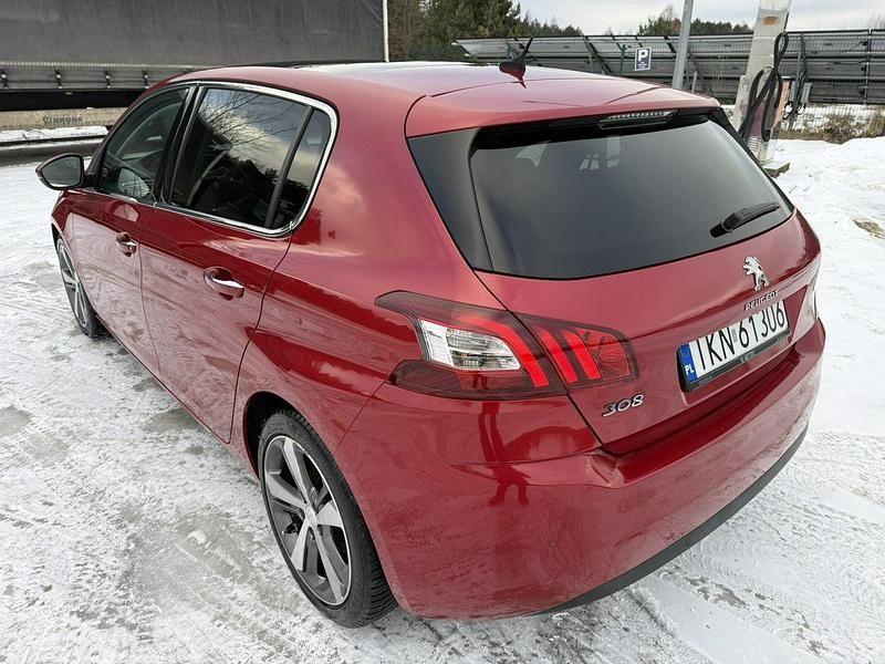 Używany Peugeot 308 150 KM (110 kW) 2014 Czerwony (metalik) Hatchback