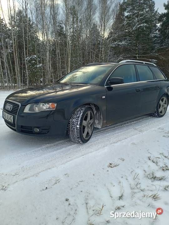 Czarny Używany 2005 Audi A4 Kombi | 18 500 zł - Obraz 1/4