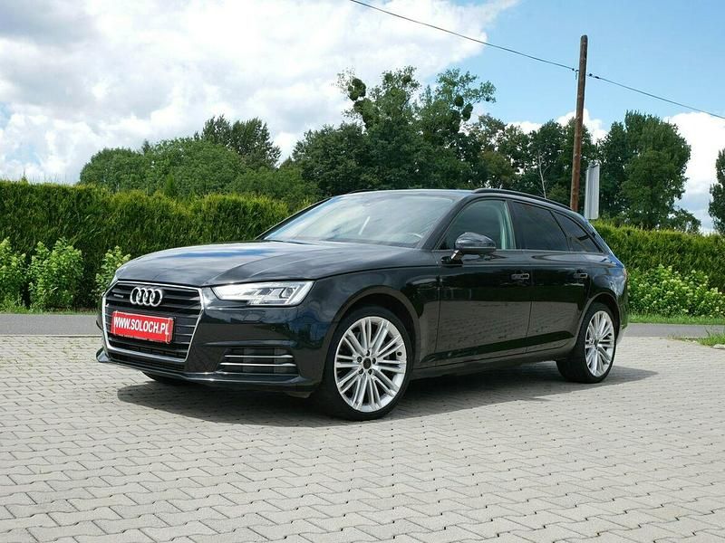 Czarny (metalik) Używany 2017 Audi A4 Ambiente Kombi | 79 800 zł (Drogi) - Obraz 1/4