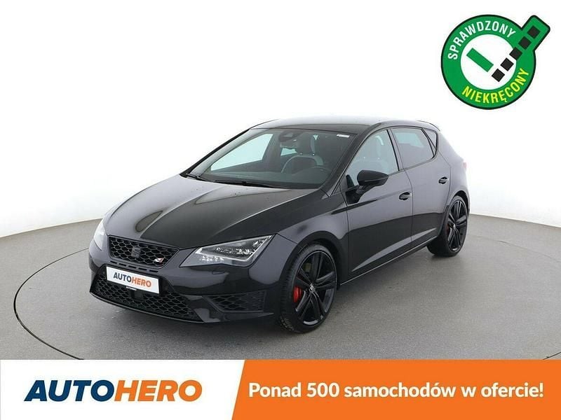 Czarny Używany 2015 Seat Leon Hatchback | 67 300 zł - Obraz 1/3