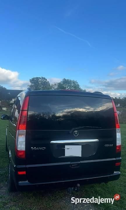Czarny Używany 2008 Mercedes Viano Minivan | 40 000 zł - Obraz 1/4