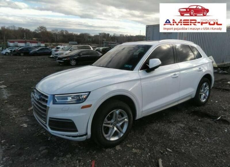 Biały Używany 2019 Audi Q5 Premium SUV | 128 000 zł - Obraz 1/4
