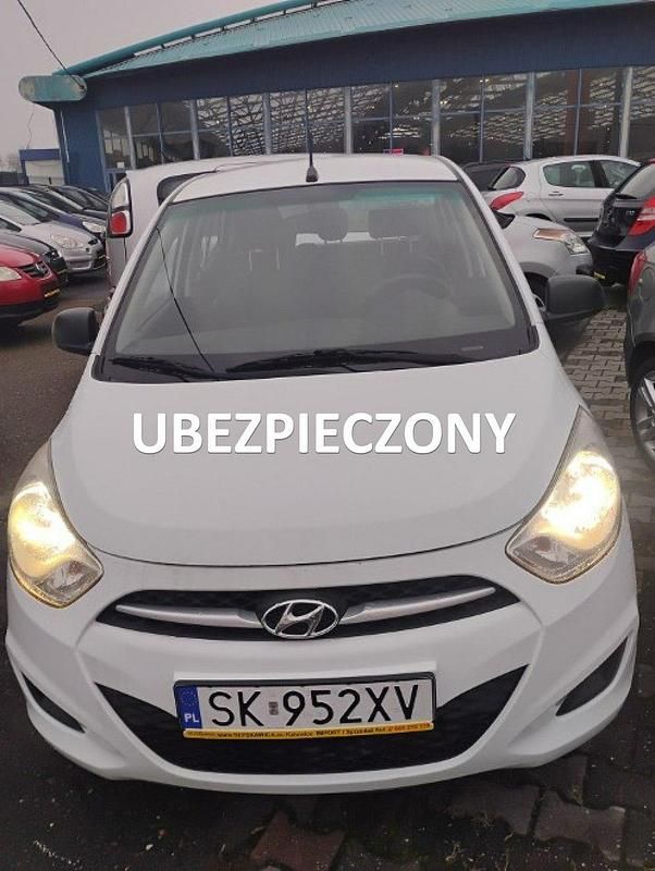 Biały Używany 2011 Hyundai i10 Hatchback | 13 700 zł (Uczciwa cena) - Obraz 1/4