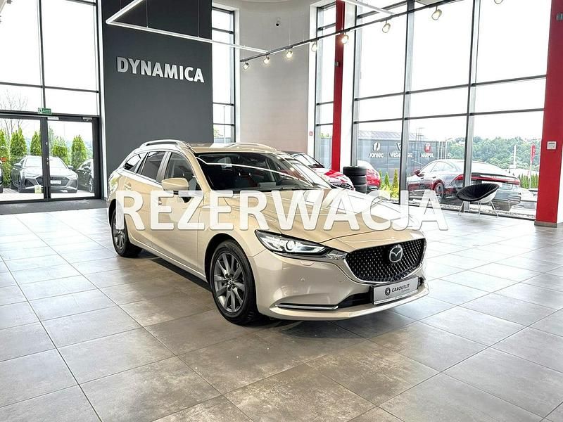 Beżowy Używany 2022 Mazda 6 Center-Line Kombi | 94 900 zł (Uczciwa cena) - Obraz 1/3