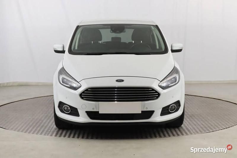 Biały Używany 2019 Ford S-MAX S Minivan | 62 999 zł (Uczciwa cena) - Obraz 1/4