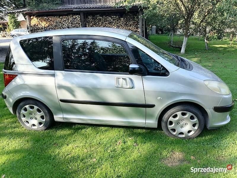 Używany Peugeot 1007 2006 Srebrny Minivan