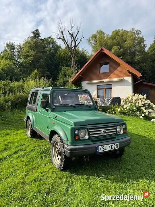 Zielony Używany 2000 Suzuki Samurai SUV | 26 500 zł - Obraz 1/4