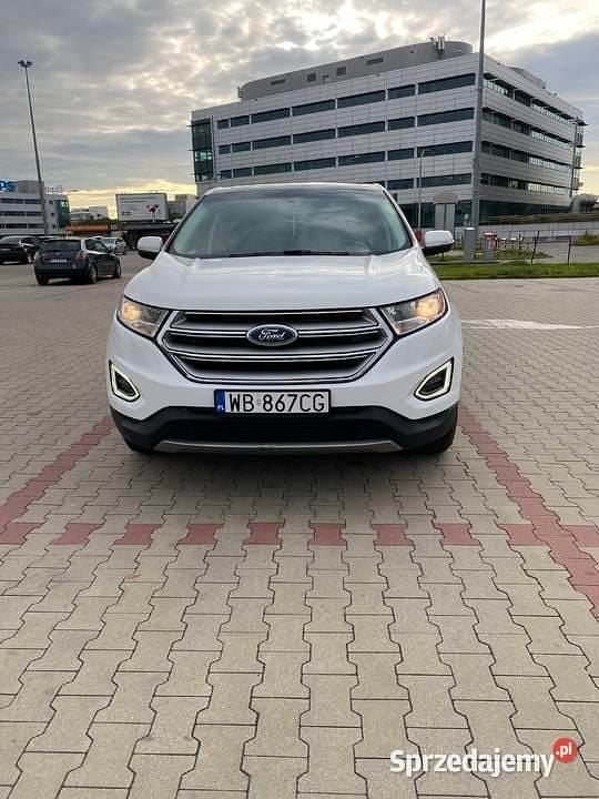 Biały Używany 2015 Ford Edge SUV | 52 500 zł (Uczciwa cena) - Obraz 1/4