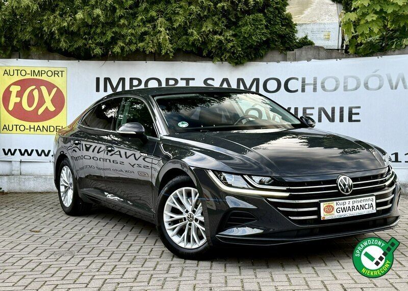 Szary Używany 2020 VW Arteon Sedan/Limuzyna | 86 900 zł (Drogi) - Obraz 1/4