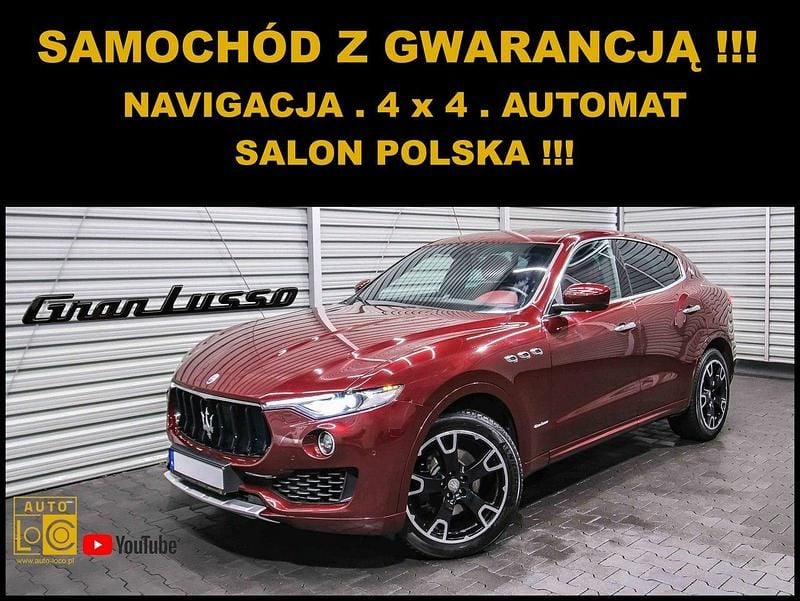 Bordowy (metalik) Używany 2018 Maserati Levante SUV | 112 917 zł - Obraz 1/4