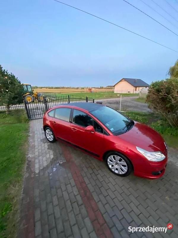 Używany Citroën C4 2006 Czerwony Coupe