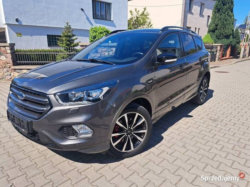 Szary Używany 2019 Ford Kuga ST-Line SUV | 69 900 zł (Uczciwa cena) - Obraz 1/4