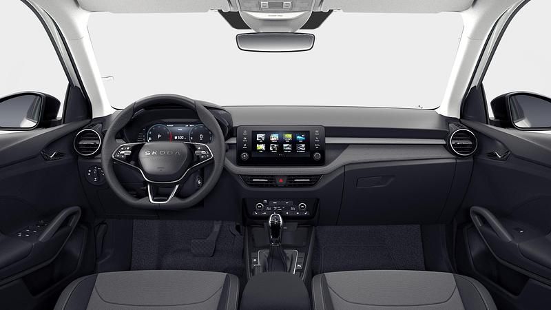 Nowe Skoda 105 85 KM (62 kW) 2026 Biel moon metalizowany czerń magic metalizowany Sedan/Limuzyna