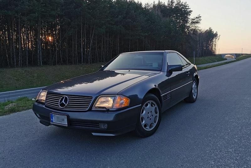 Używany Mercedes SL320 1994 Szary Kabriolet