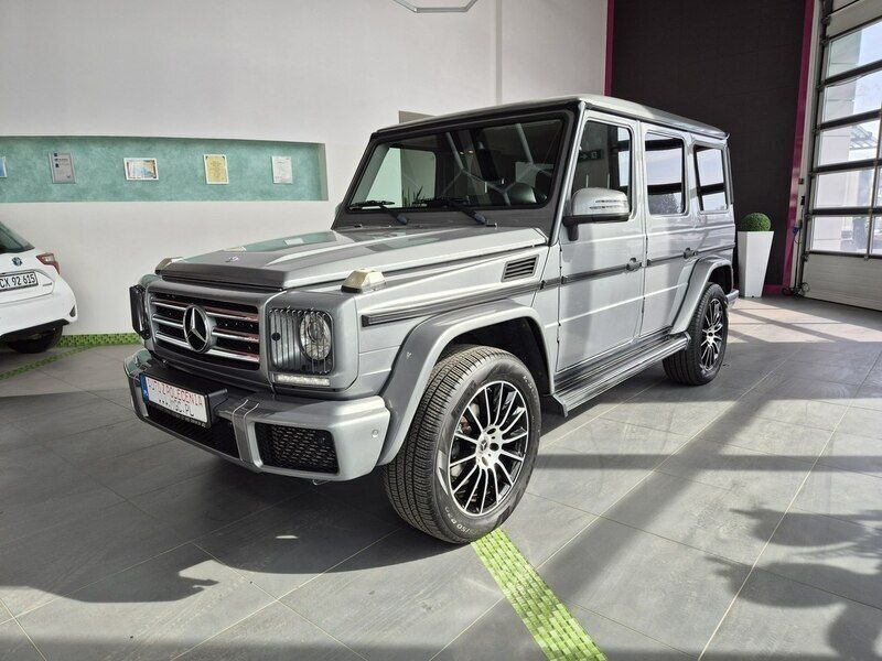 Srebrny Używany 2016 Mercedes G350 SUV | 225 500 zł - Obraz 1/4