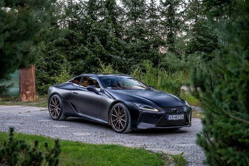 Czarny Używany 2018 Lexus LC 500 Coupe | 327 777 zł - Obraz 1/4
