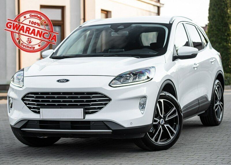 Biały Używany 2021 Ford Kuga Titanium X SUV | 99 700 zł (Drogi) - Obraz 1/4