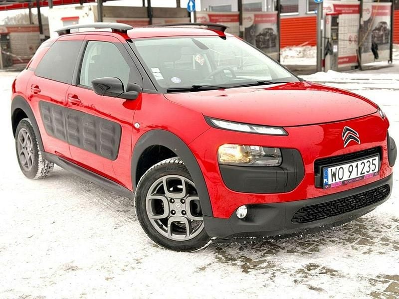 Czerwony Używany 2015 Citroën C4 Cactus Hatchback | 26 900 zł (Uczciwa cena) - Obraz 1/4