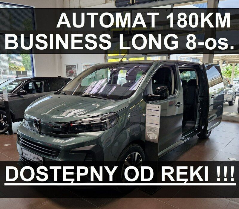 Szary Nowe 2024 Peugeot Traveller Minivan | 204 000 zł - Obraz 1/4