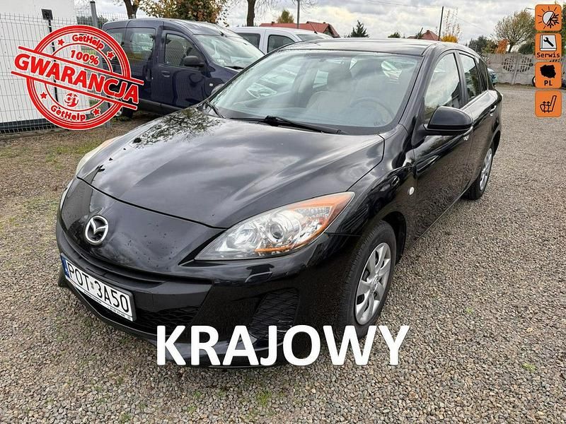 Czarny Używany 2011 Mazda 3 Hatchback | 21 500 zł (Uczciwa cena) - Obraz 1/4