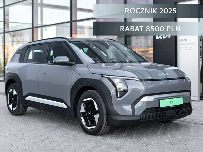 Szary (metalik) Nowe 2025 Kia EV3 2 SUV | 171 700 zł - Obraz 1/4
