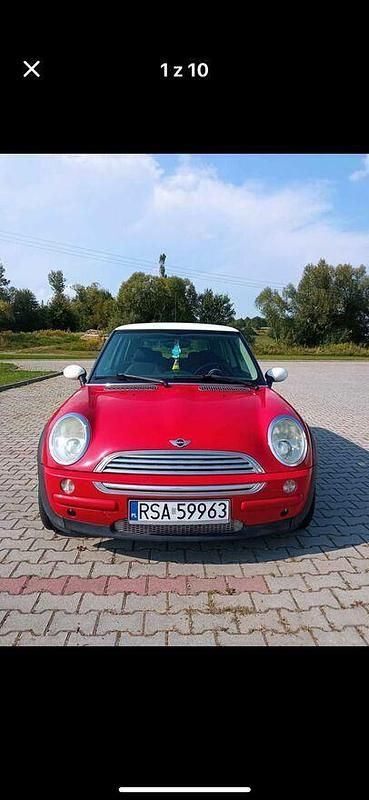 Czerwony Używany 2002 Mini Cooper Hatchback | 7200 zł (Uczciwa cena) - Obraz 1/4