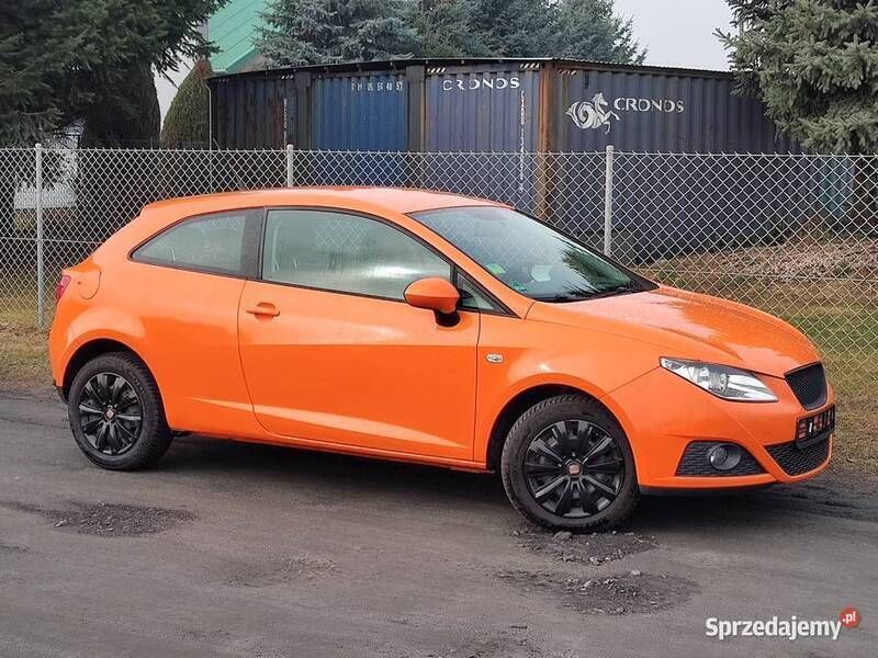 Pomarańczowy Używany 2009 Seat Ibiza Hatchback | 11 900 zł (Uczciwa cena) - Obraz 1/4