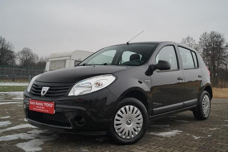 Używany Dacia Sandero 75 KM (55 kW) 2012 Czarny (metalik) Hatchback