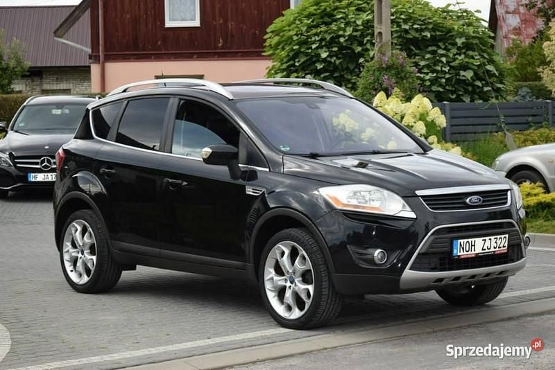 Czarny Używany 2009 Ford Kuga SUV | 27 900 zł (Uczciwa cena) - Obraz 1/4