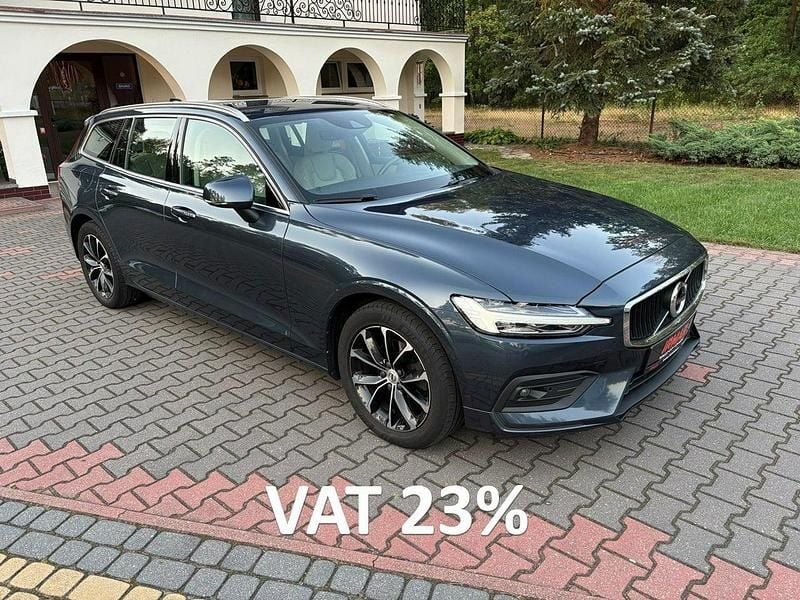Niebieski Używany 2020 Volvo V60 Kombi | 77 000 zł (Uczciwa cena) - Obraz 1/4