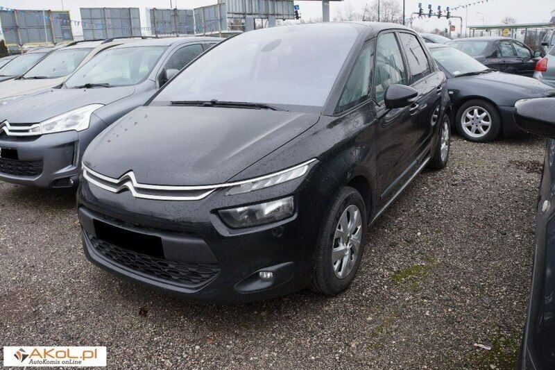 Czarny Używany 2013 Citroën C4 Picasso Minivan | 32 900 zł (Dość drogi) - Obraz 1/4