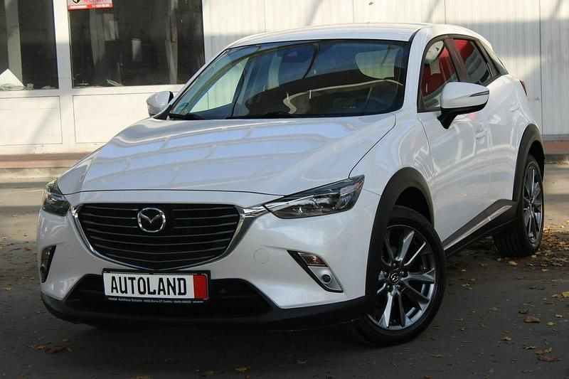Biały (metalik, perła) Używany 2018 Mazda CX-3 SUV | 66 666 zł (Uczciwa cena) - Obraz 1/4